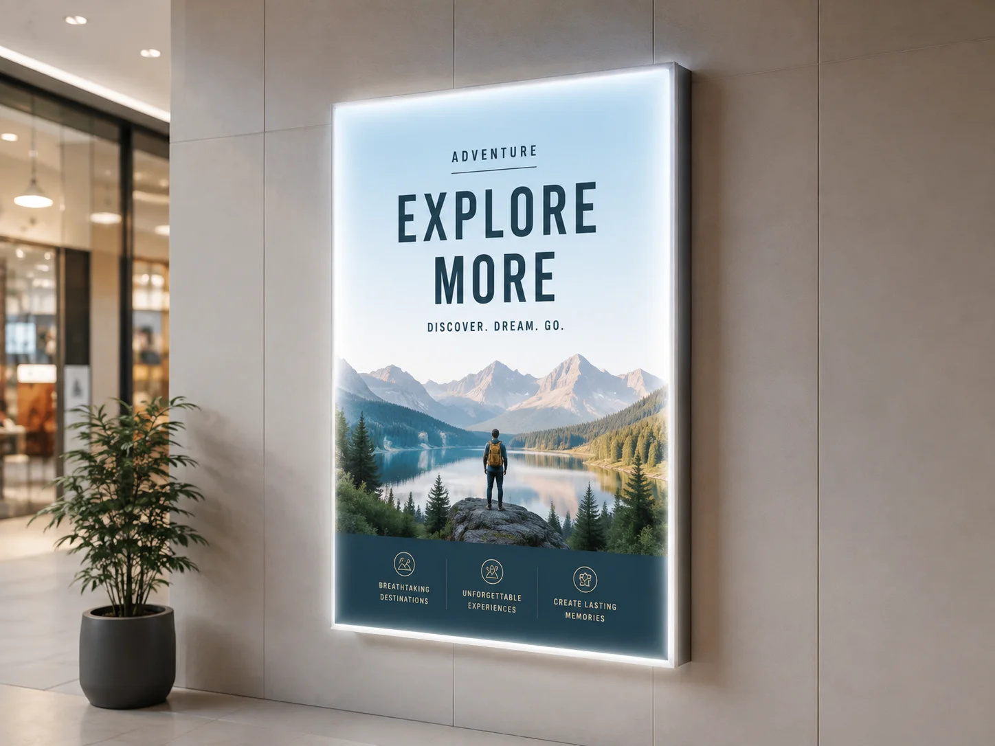 Backlit Lightbox Posters