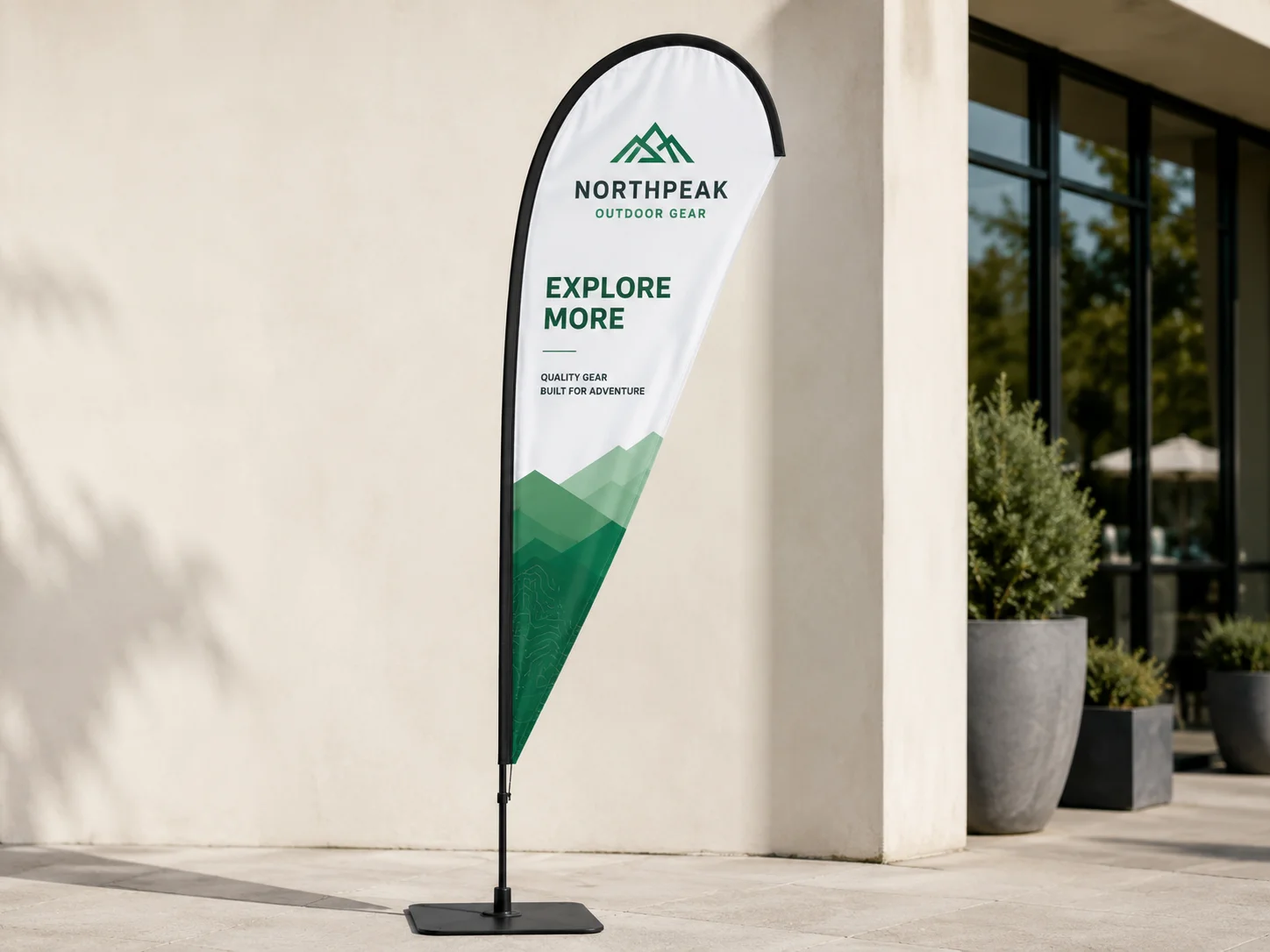Teardrop Flags