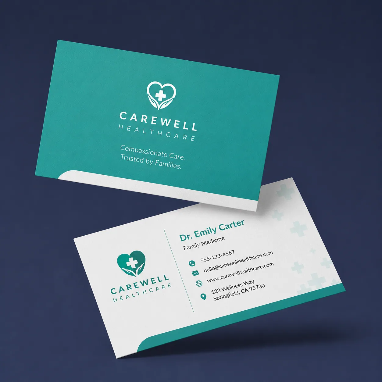 Optometry Business Cards