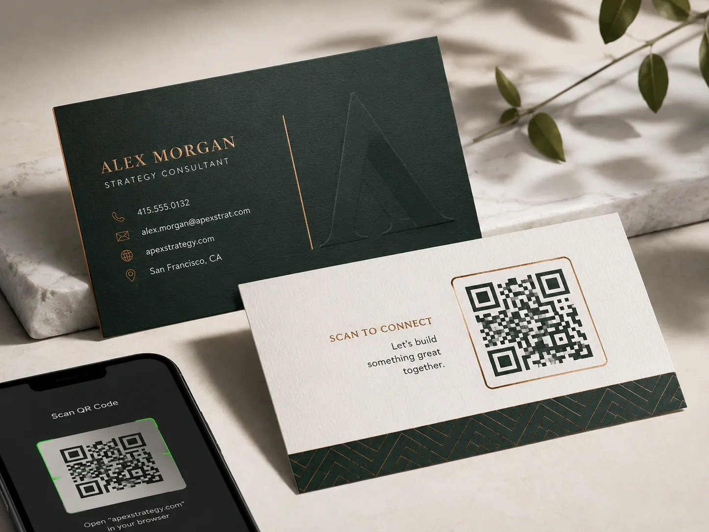 QR Code Business Cards