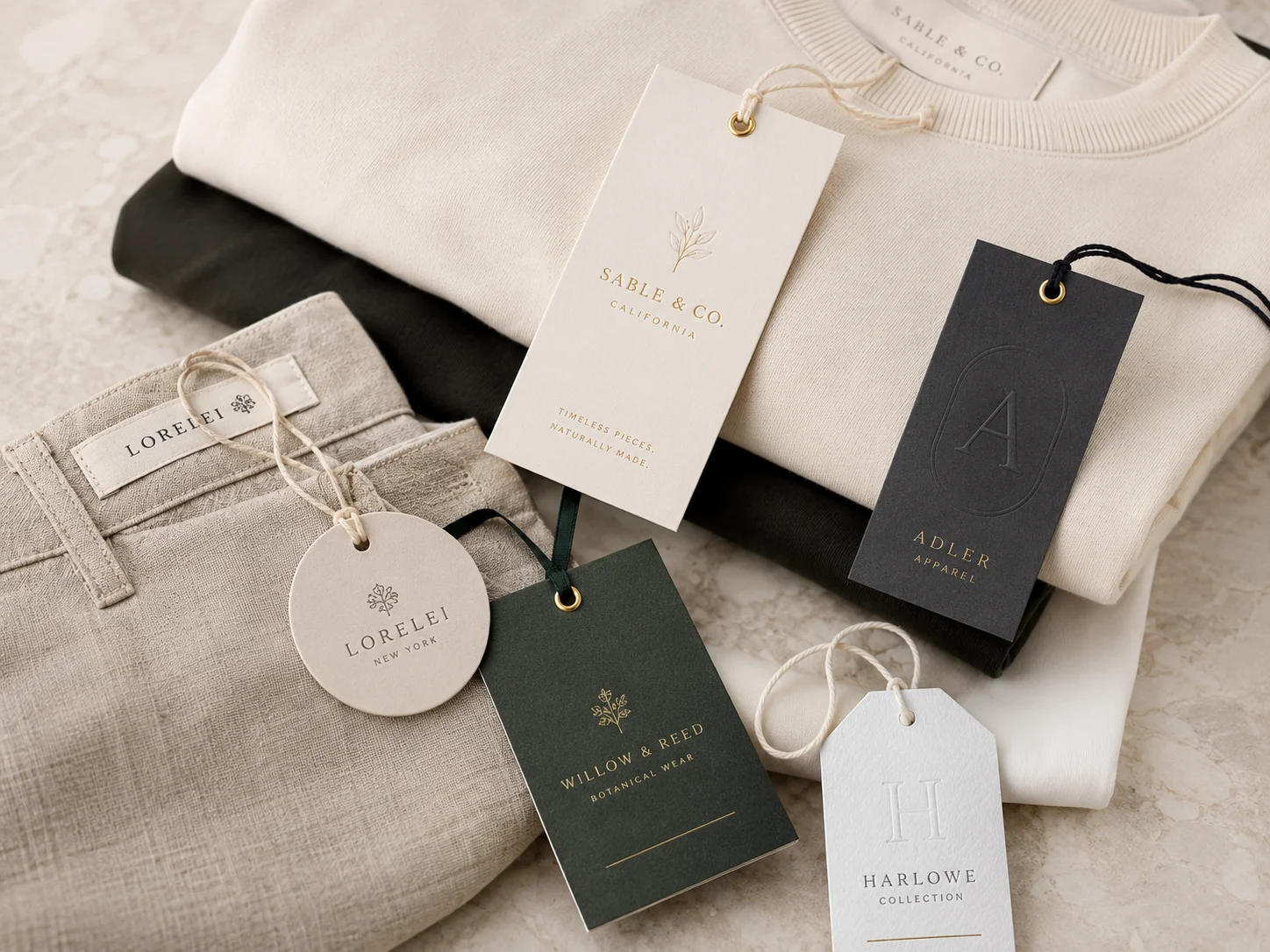 Apparel & Boutique Tags