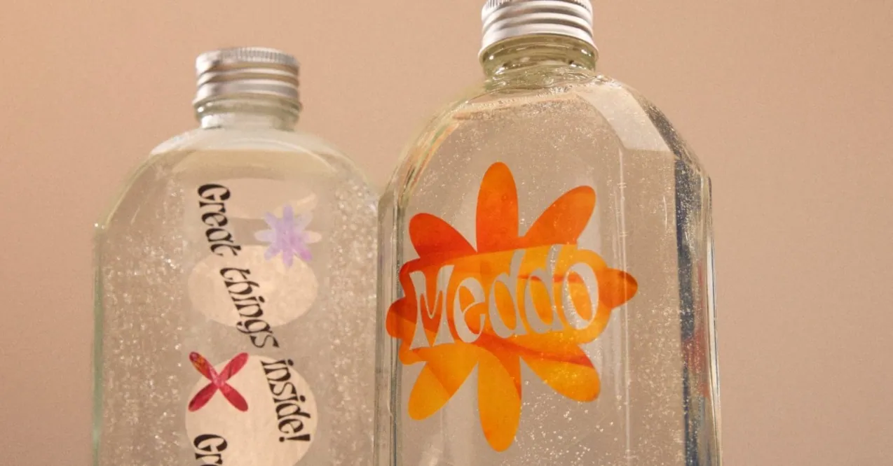 Laptop, Bottle & Giveaway Stickers