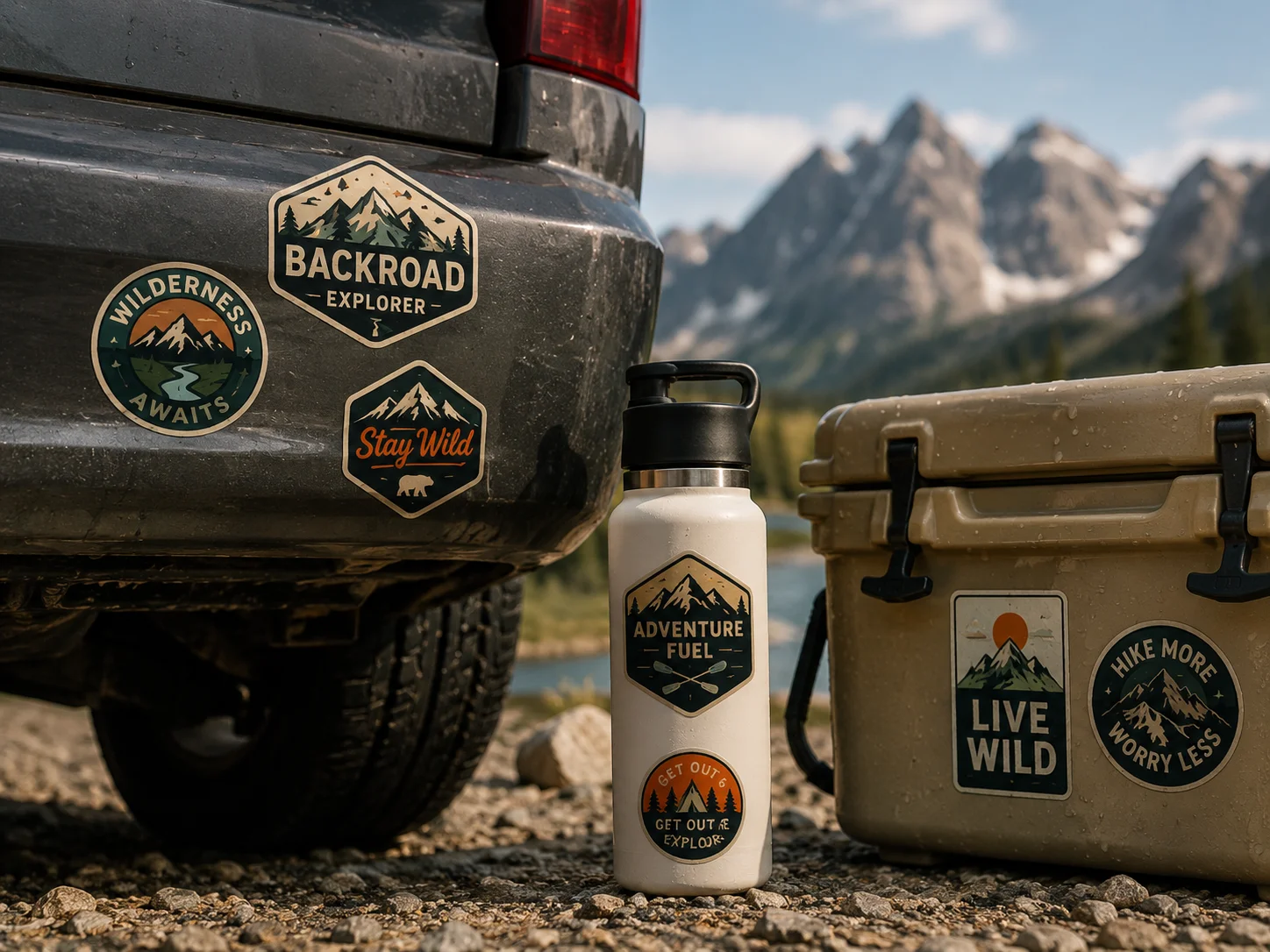 Bumper & Outdoor Vinyl Stickers