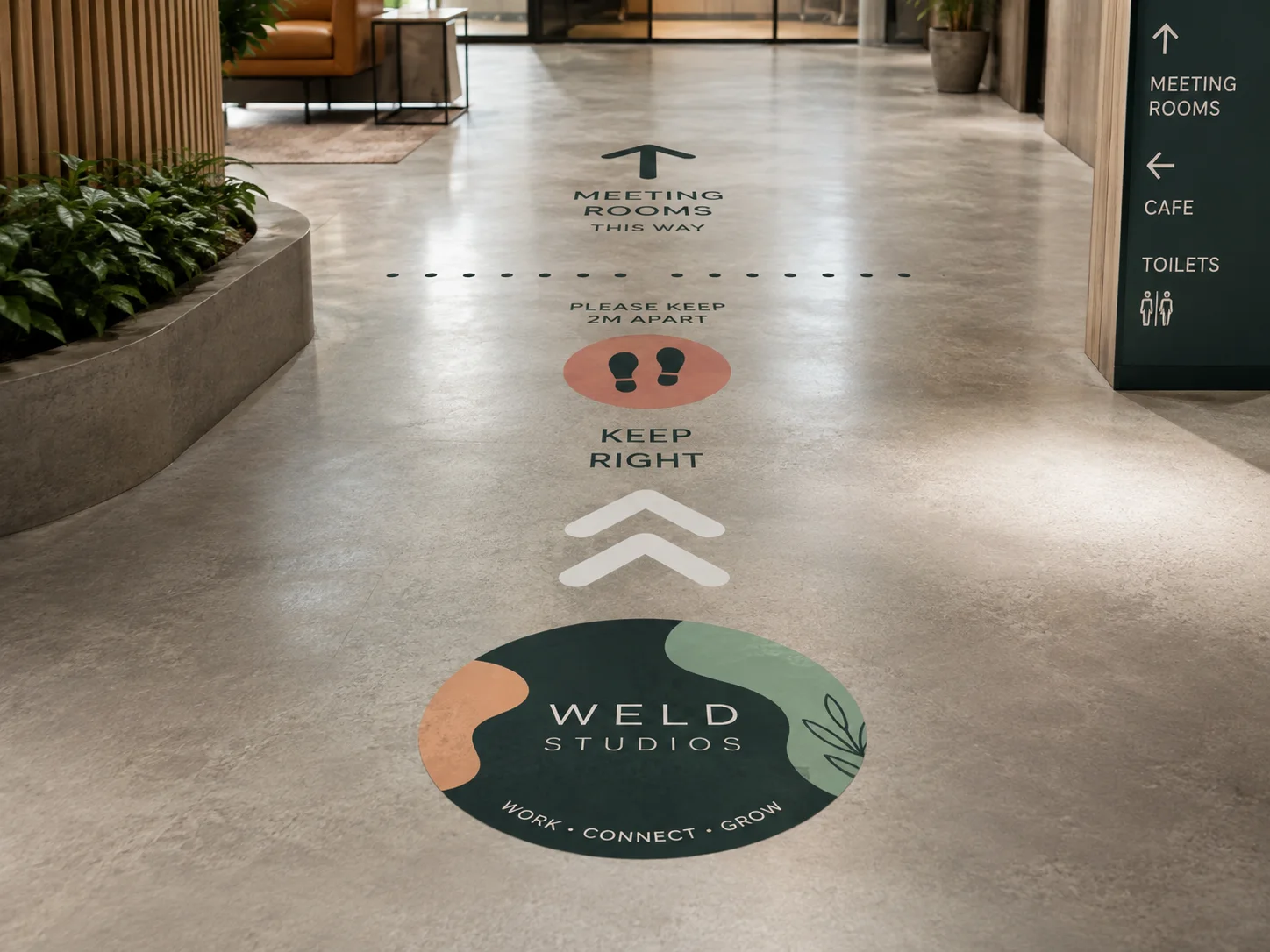 Floor Graphics & Wayfinding