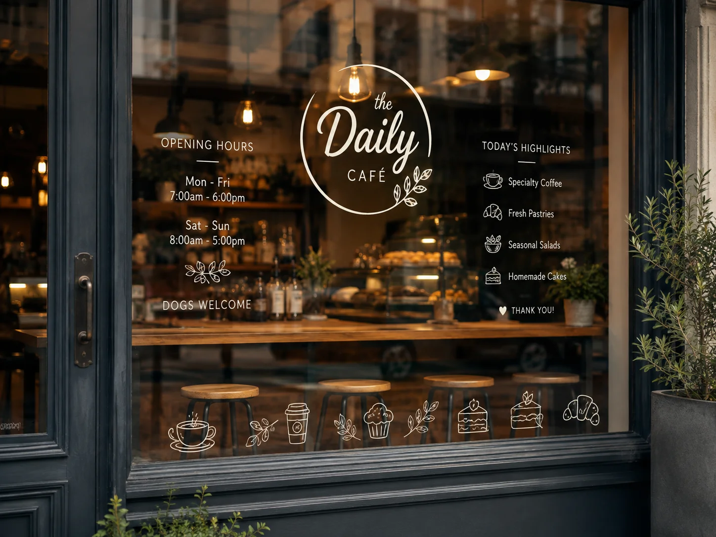 Restaurant & Cafe Windows